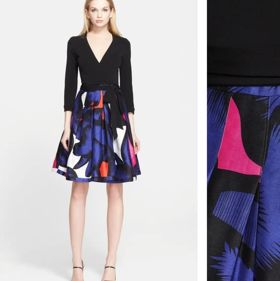 DIANA VON FURSTENBURG silk dress